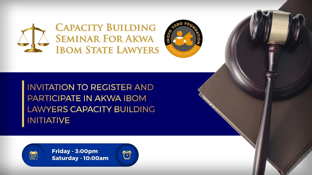 Specialized Capacity Development Programme for Akwa Ibom Lawyers