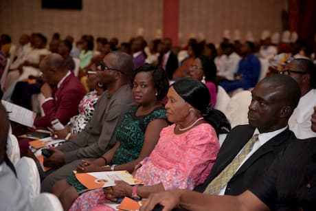 A cross section of guest at the 11th Anniversary